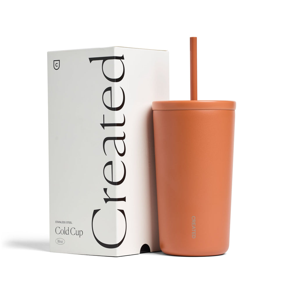 16oz Cold Cup in Terracotta