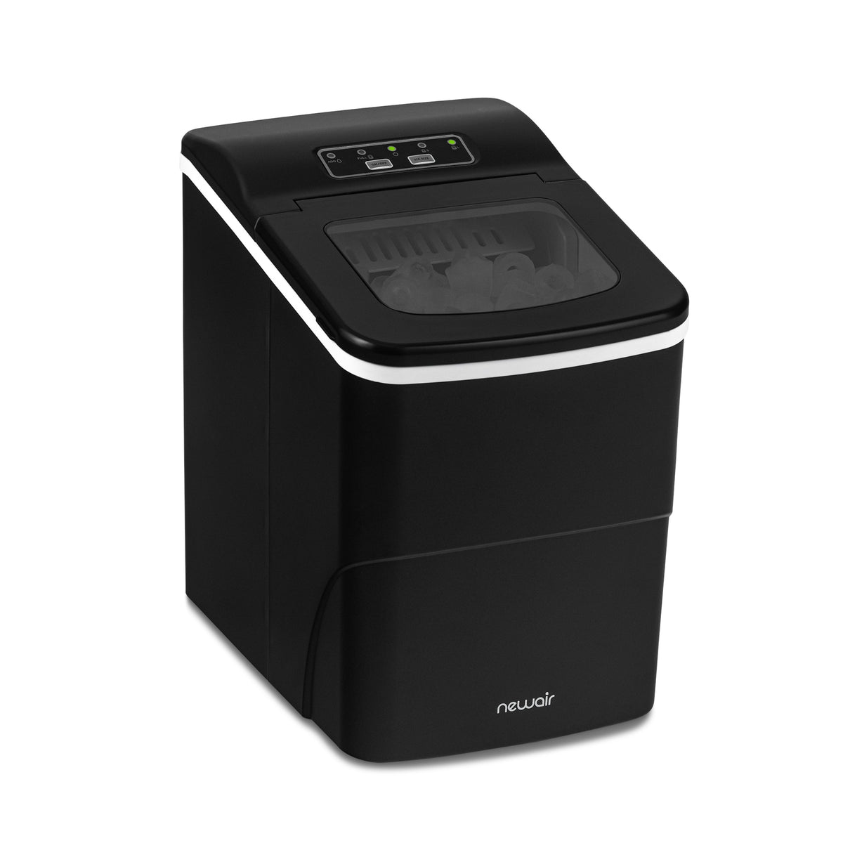 Newair® Countertop Bullet Ice Maker in Matte Black or Metallic Silver, 26 lbs/Day