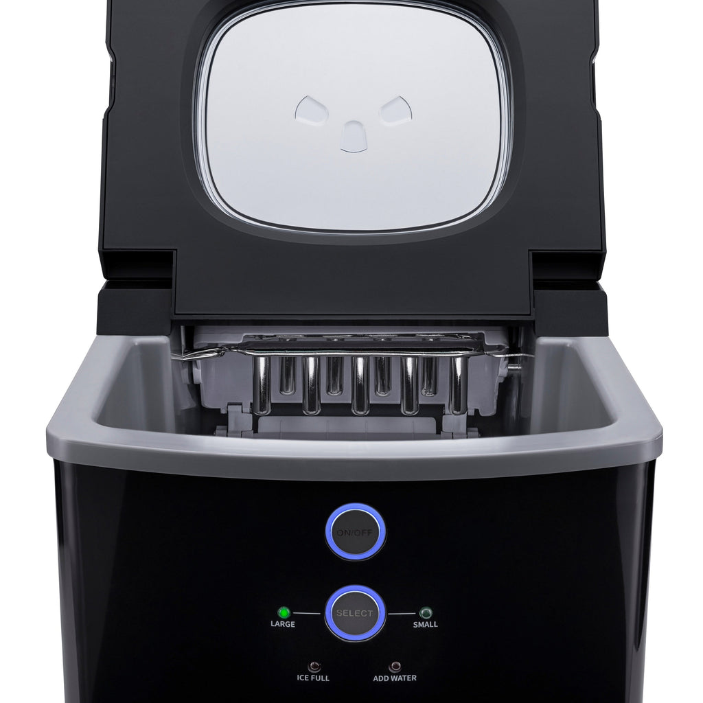 Newair® Countertop Ice Maker. Bullet Ice, 33 lbs/day - Black