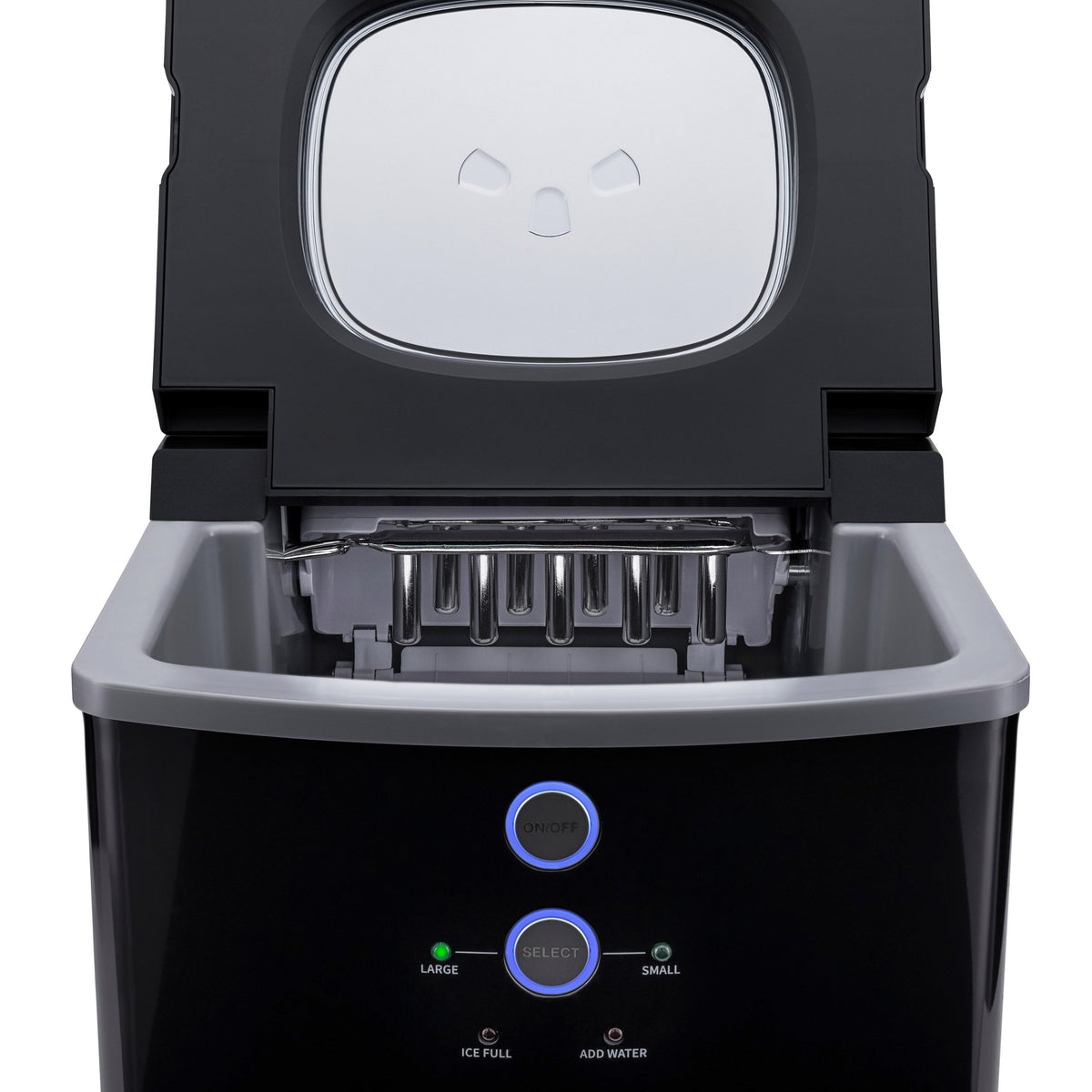 Newair® Countertop Ice Maker. Bullet Ice, 33 lbs/day - Black