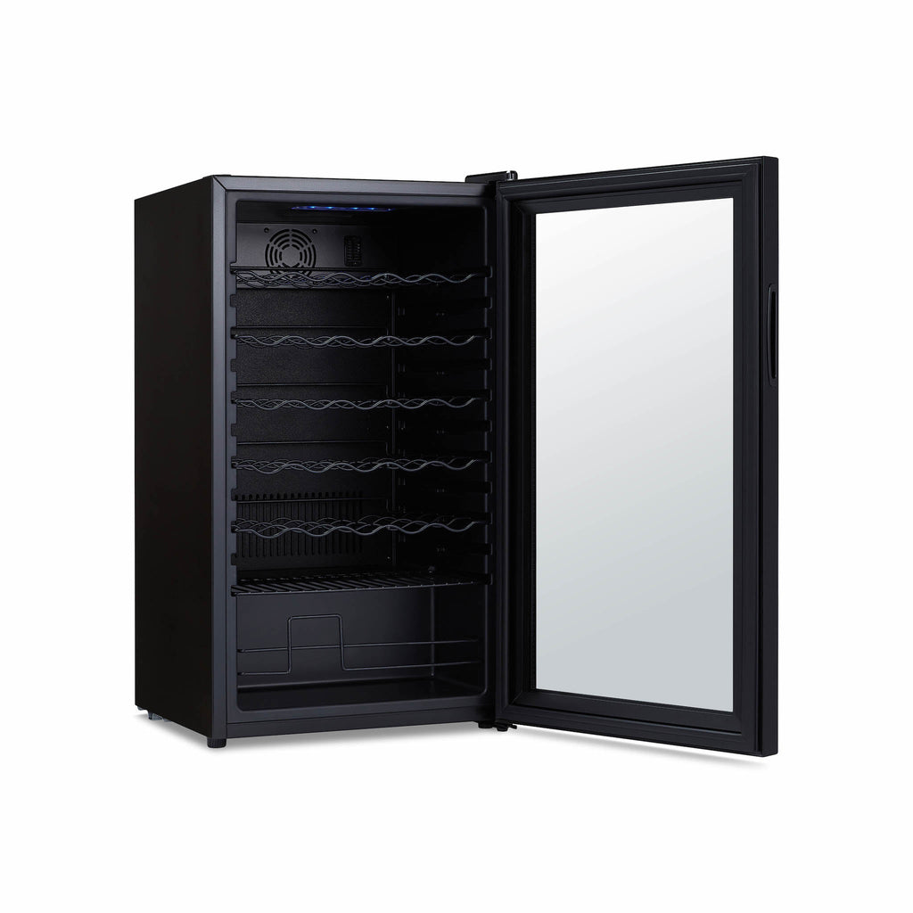 Luma® 34-Bottle 18.7" Black Freestanding Wine Fridge