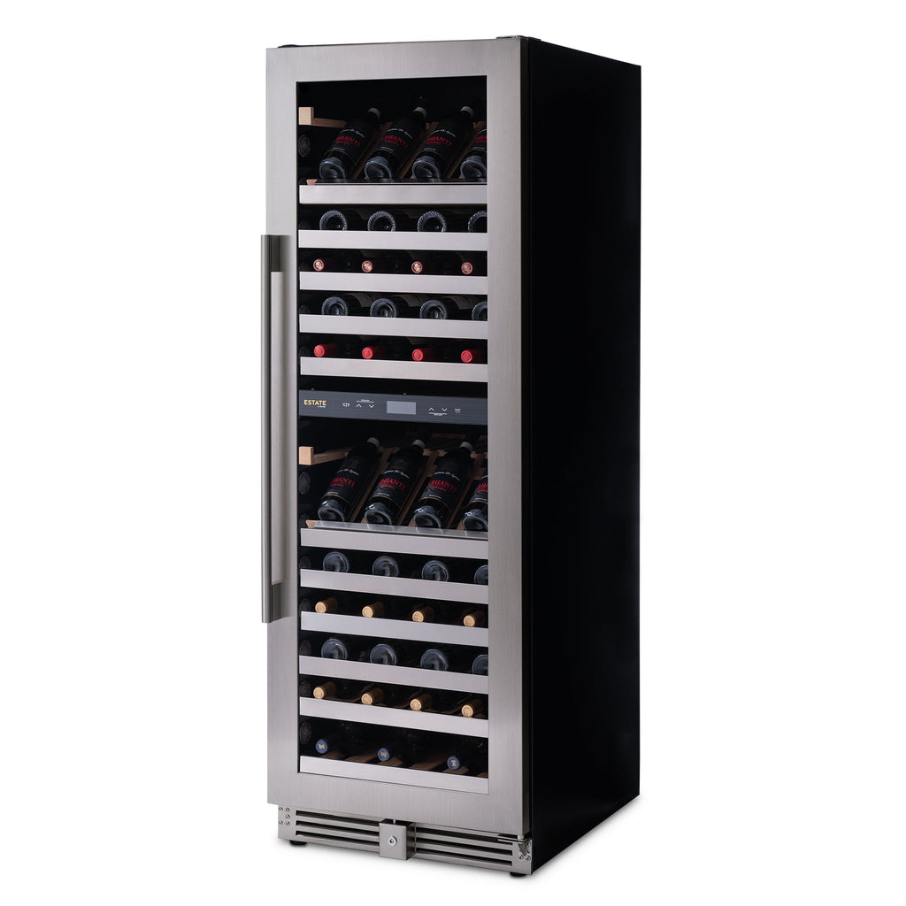 Newair® ESTATE 160-Bottle Freestanding Stainless Steel Wine Fridge - 29"