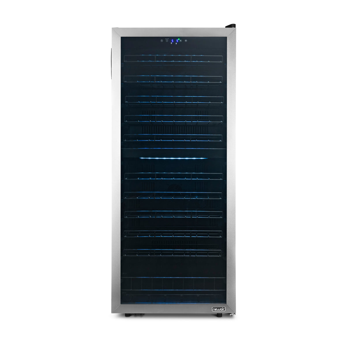 Newair® 98-Bottle 23" Stainless Steel Freestanding Dual Zone Wine Fridge