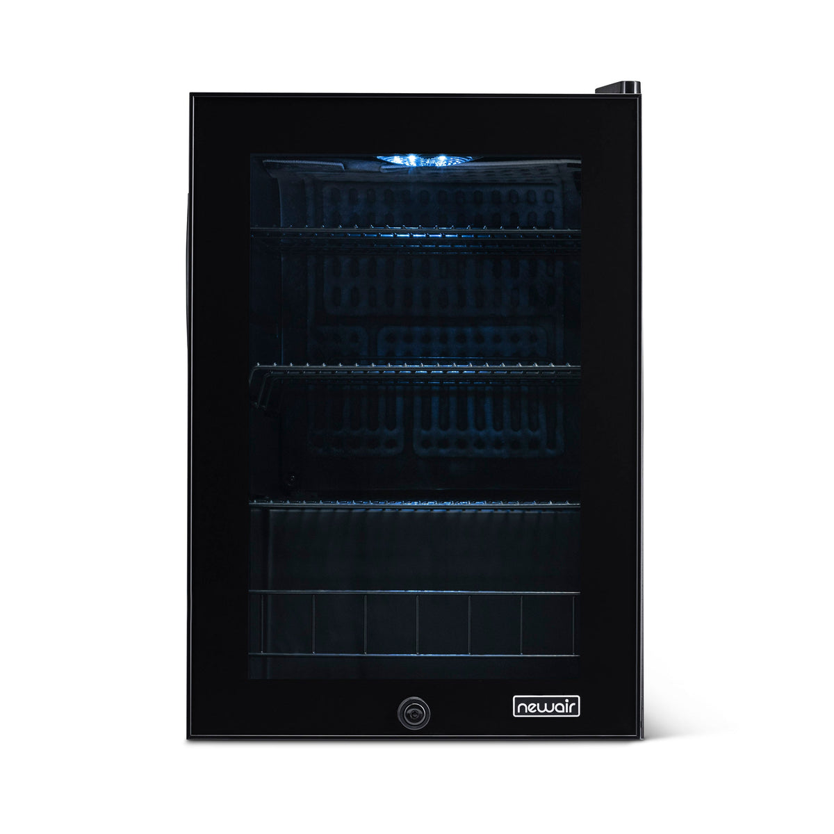 Newair® 90-Can Freestanding Black Beverage Fridge - 17"