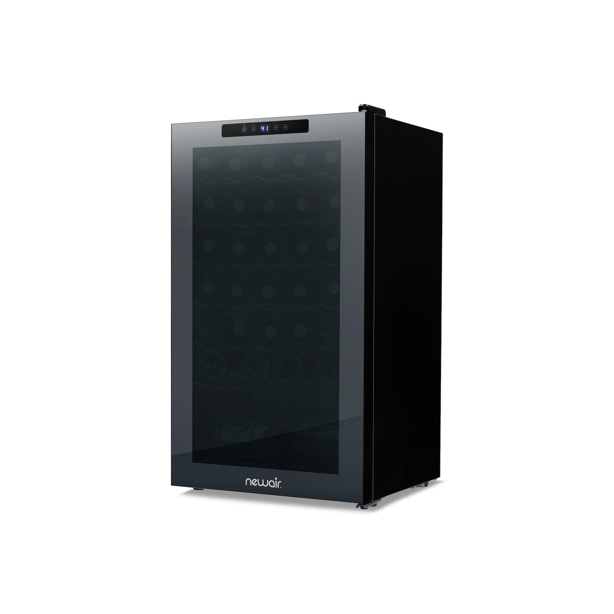Newair® 34-Bottle 18.7" Black Freestanding Wine Fridge