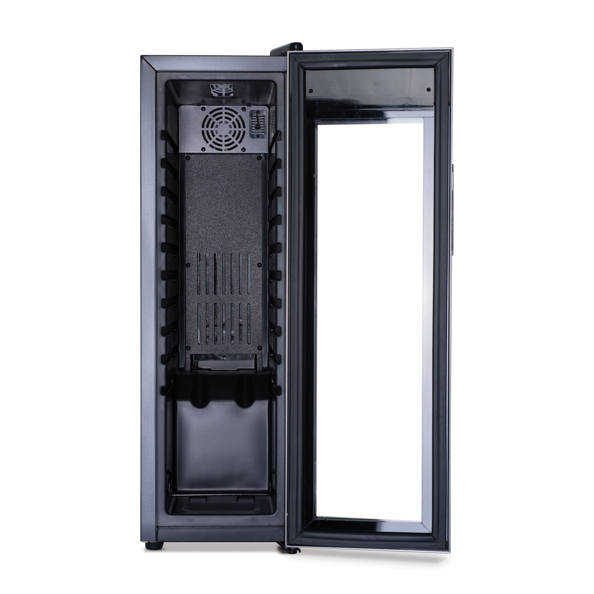 Newair® 12-Bottle 9.9" Stainless Steel Freestanding Wine Fridge