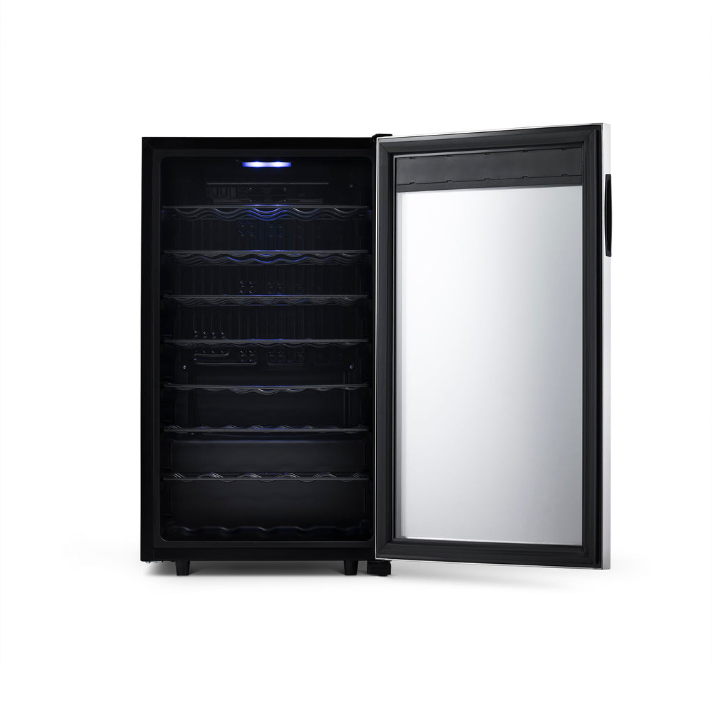 Newair® 50-Bottle 18.9" Stainless Steel Freestanding Wine Fridge