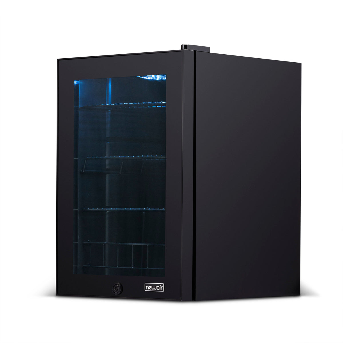 Newair® 90-Can Freestanding Black Beverage Fridge - 17"