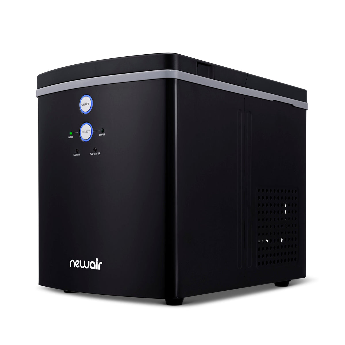 Newair® Countertop Ice Maker. Bullet Ice, 33 lbs/day - Black