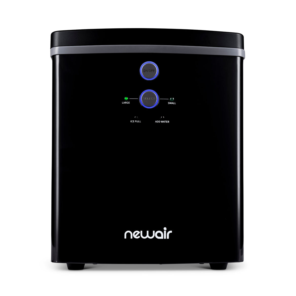 Newair® Countertop Ice Maker. Bullet Ice, 33 lbs/day - Black