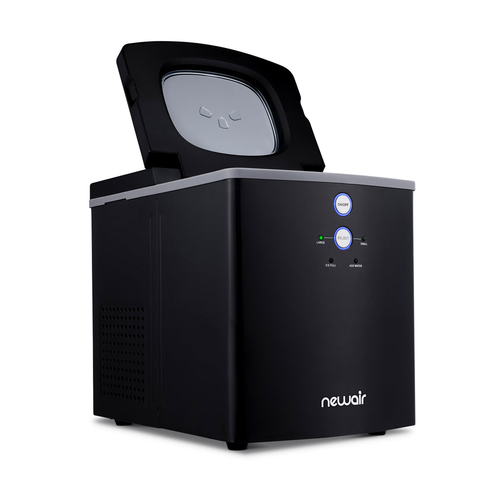 Newair® Countertop Ice Maker. Bullet Ice, 33 lbs/day - Black