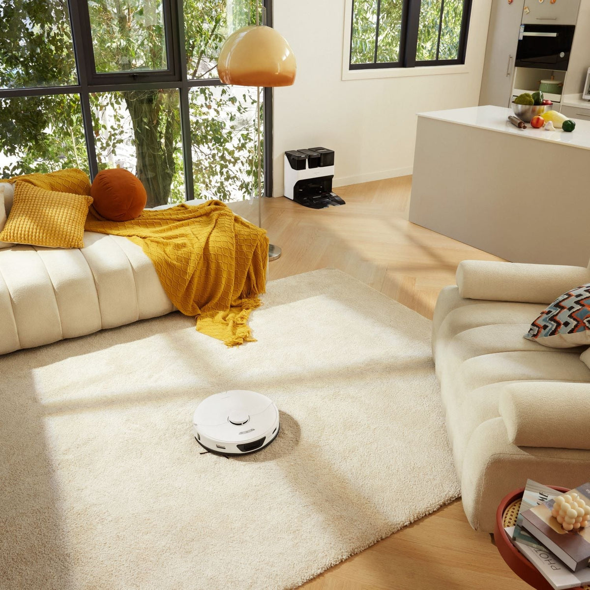 【Certified Refurbished 90% New】Roborock S7 Max Ultra Robot Vacuum with RockDock® Ultra