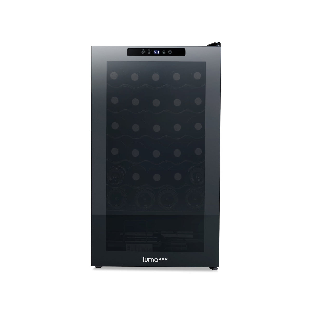 Luma® 34-Bottle 18.7" Black Freestanding Wine Fridge