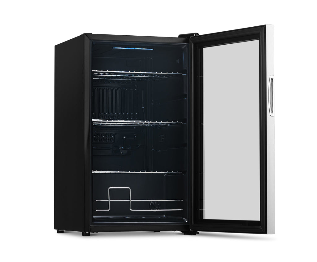 Newair® 100-Can Freestanding Stainless Steel Beverage Fridge - 16.93"