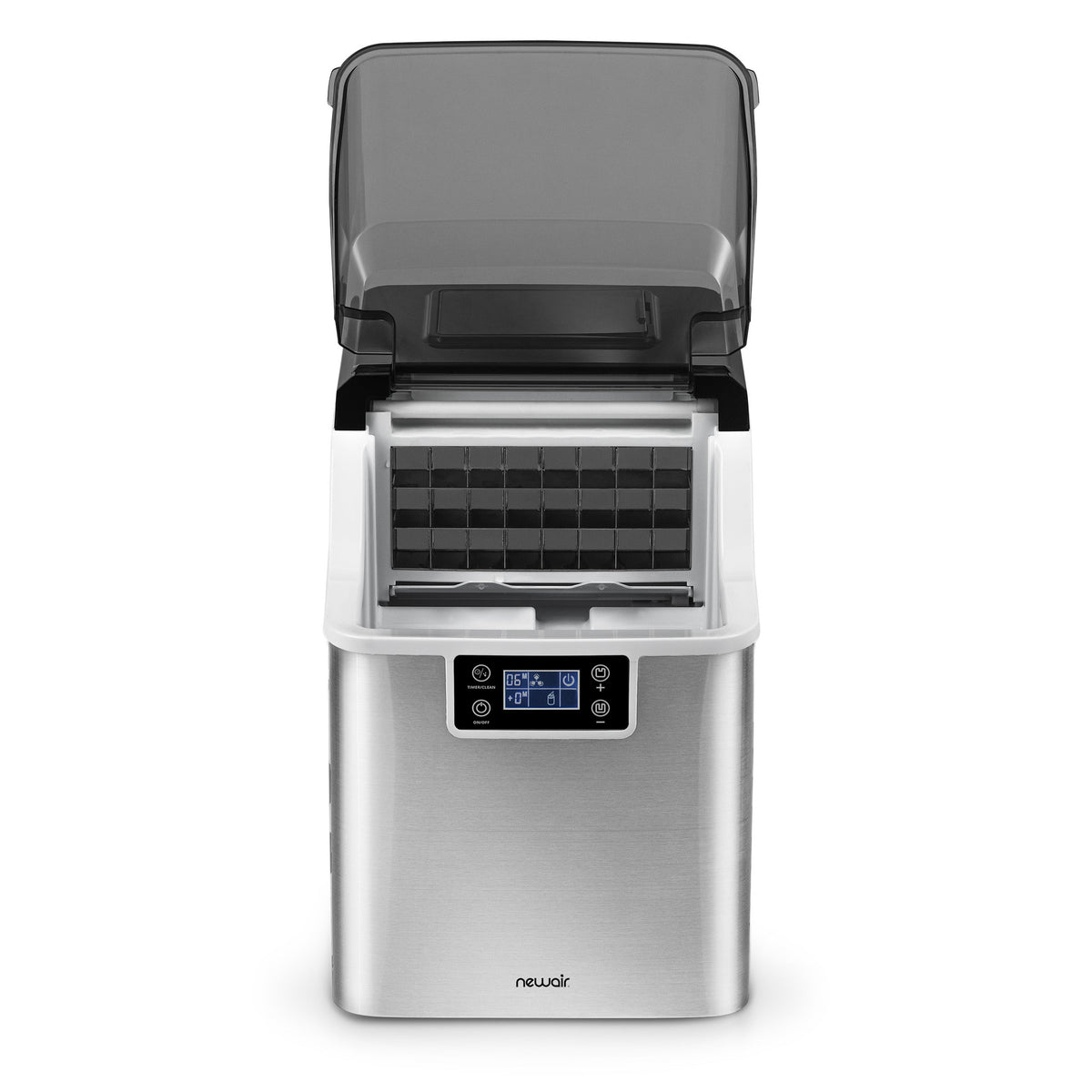 Newair® Countertop Ice Maker. Clear Ice, 45 lbs/day - Stainless Steel