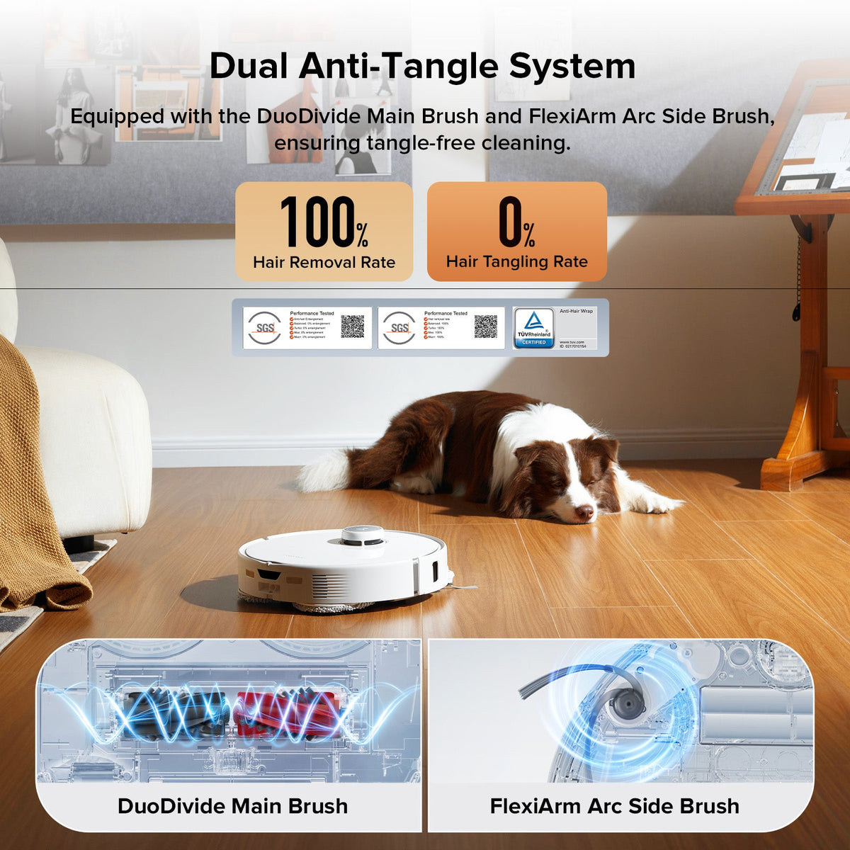 Roborock Qrevo Edge Robot Vacuum with Multifunctional Dock 3.0 (Upgraded from Qrevo Master)