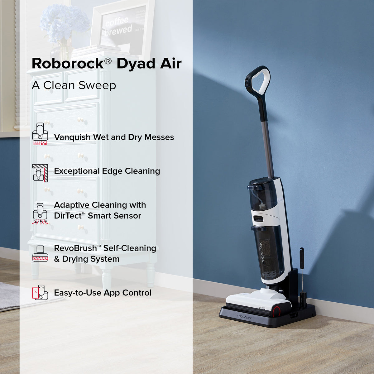 Roborock Dyad Air Wet and Dry Vacuum Cleaner