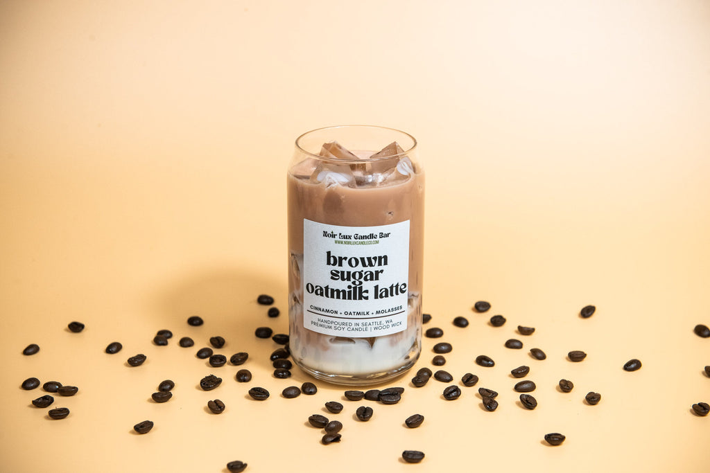 Brown Sugar Oatmilk Latte Candle