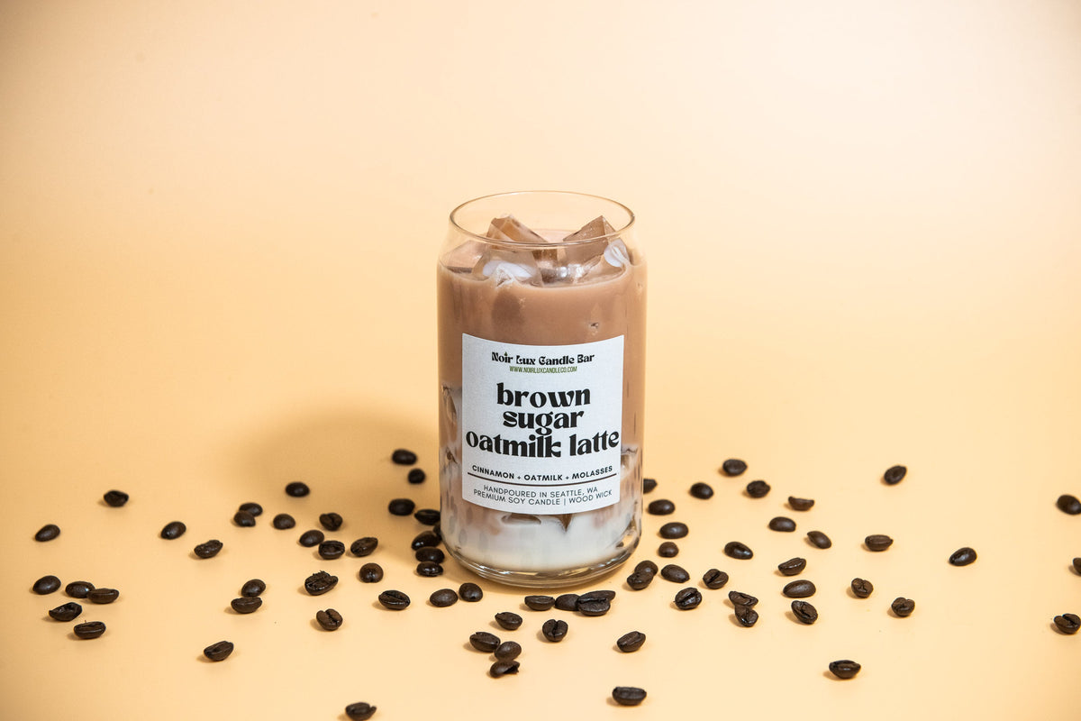 Brown Sugar Oatmilk Latte Candle