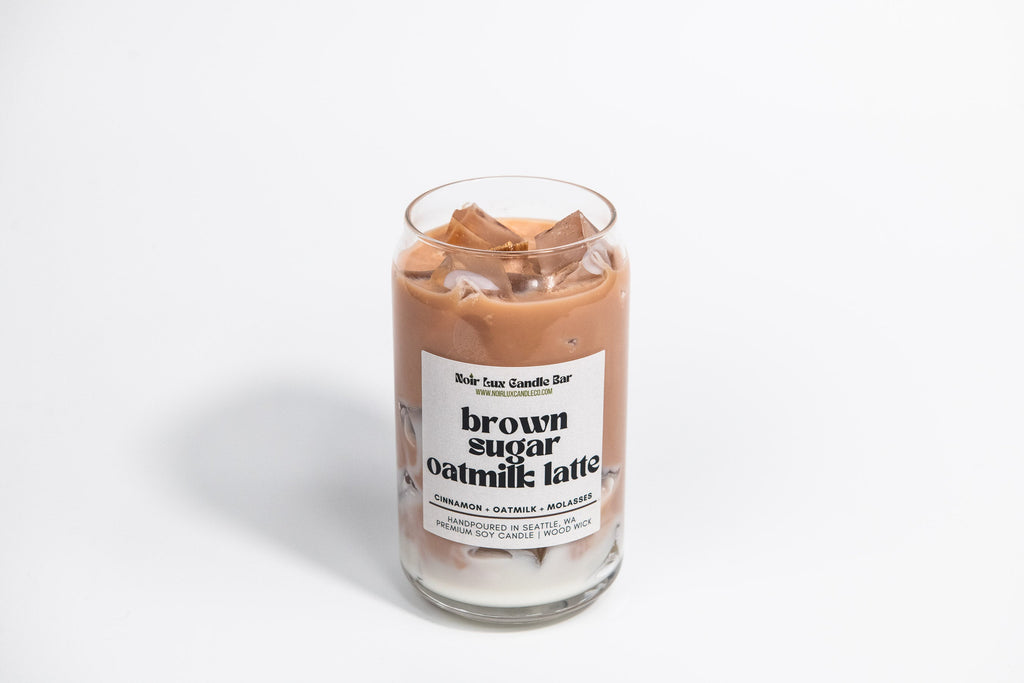 Brown Sugar Oatmilk Latte Candle