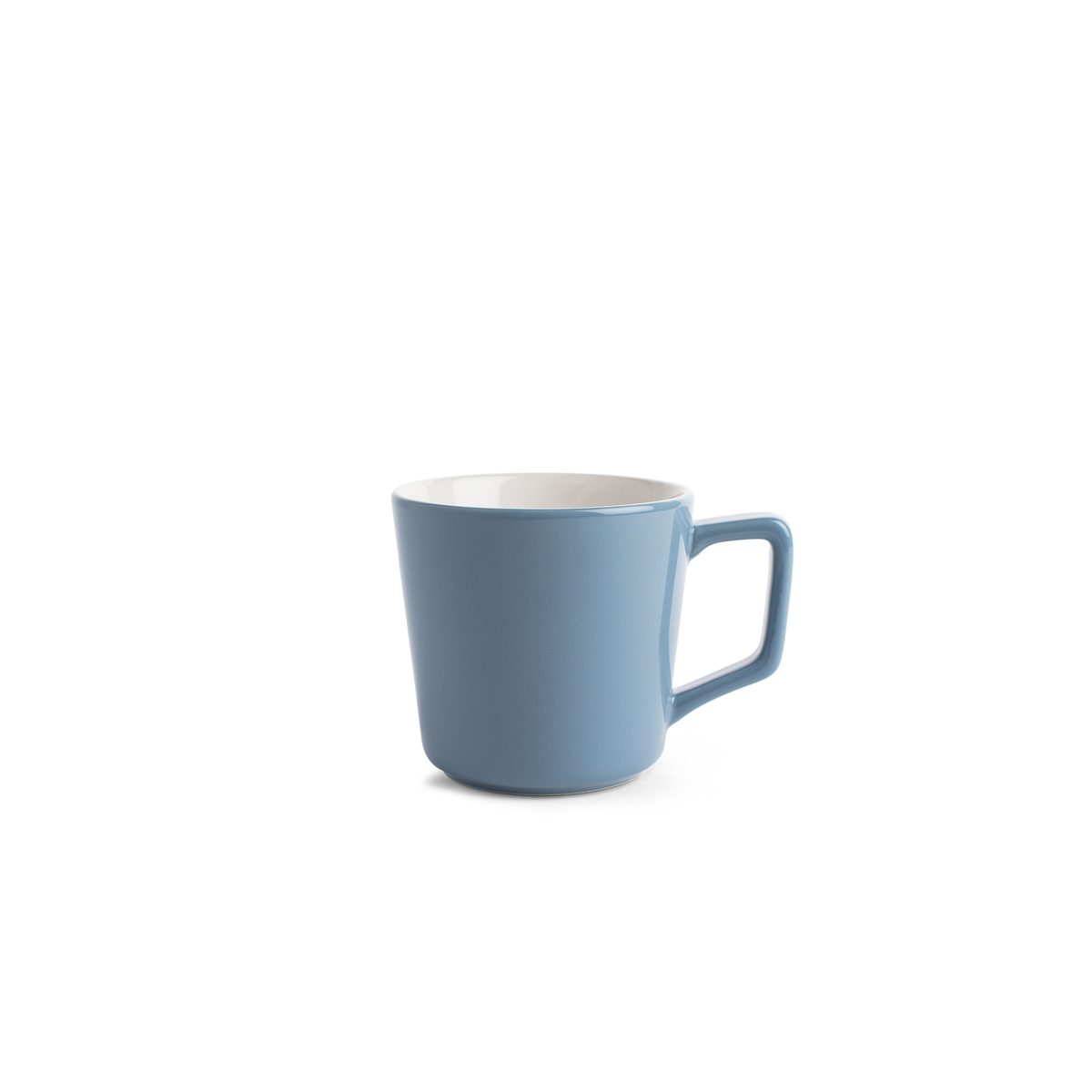 12oz Angle Drip Mug in Blue Slate