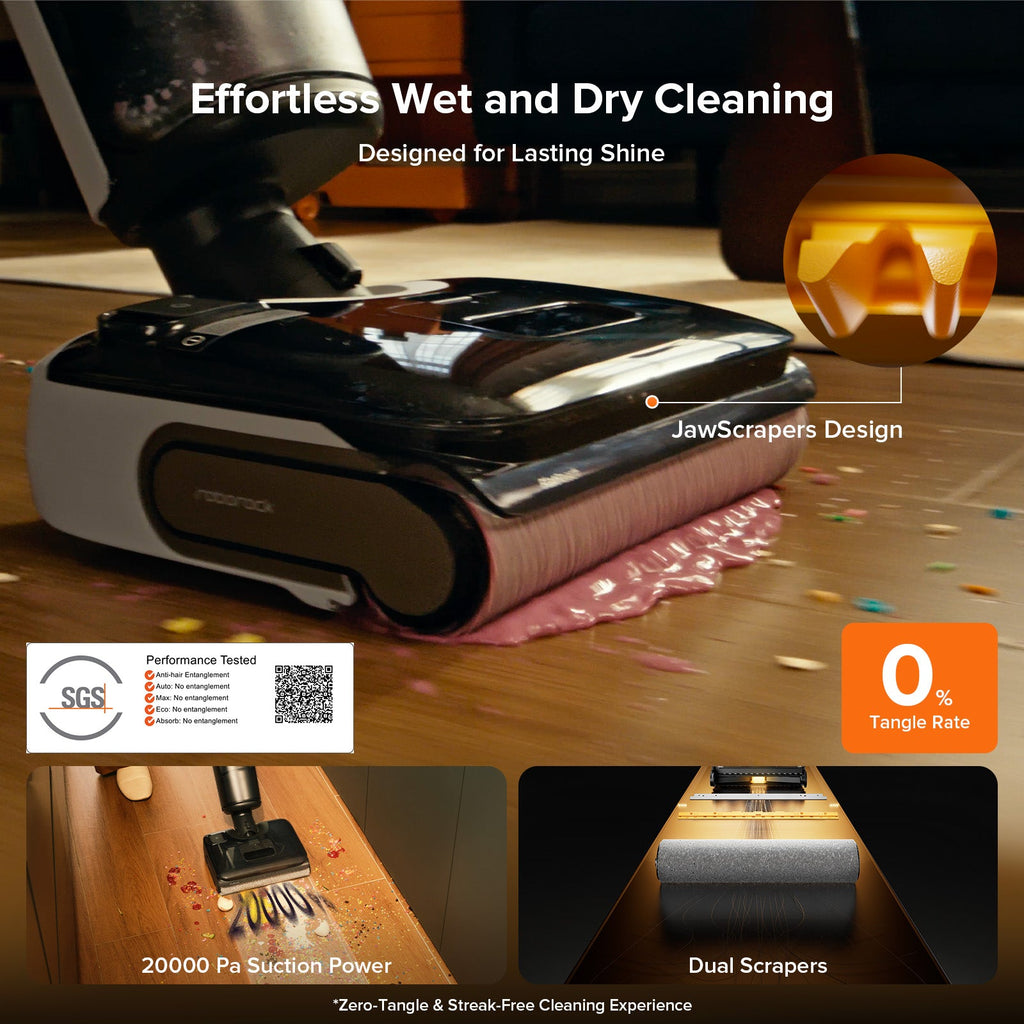 Roborock F25 Combo & F25 ACE Combo Wet and Dry Vacuum Cleaner