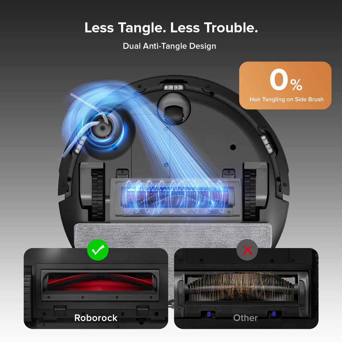 Roborock Q10 S5+ Robot Vacuum and Mop with Auto-Empty Dock