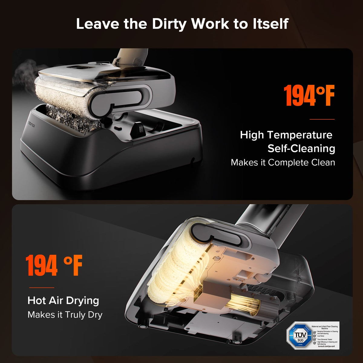 Roborock F25 GT Wet and Dry Vacuum Cleaner
