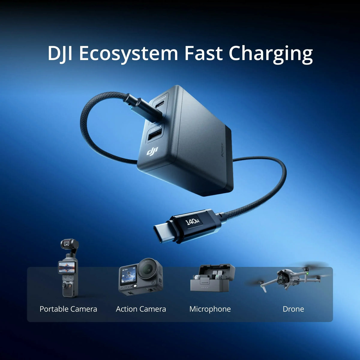 DJI Power 140W GaN Charger