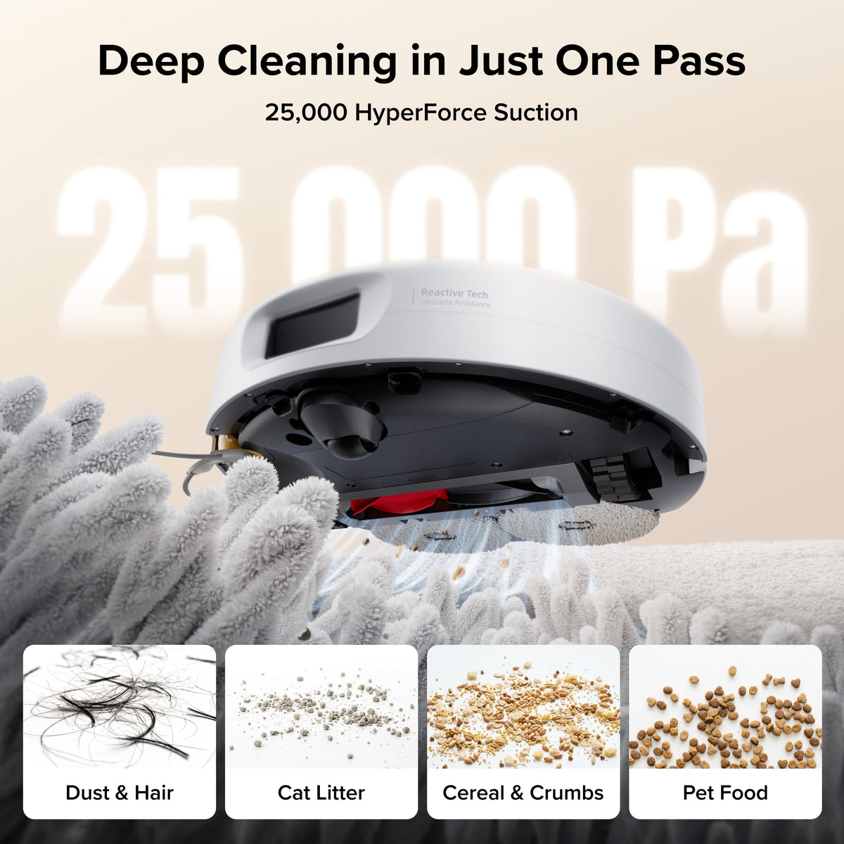 Roborock Qrevo 2 Pro Set Robot Vacuum with Auto Mop Removal