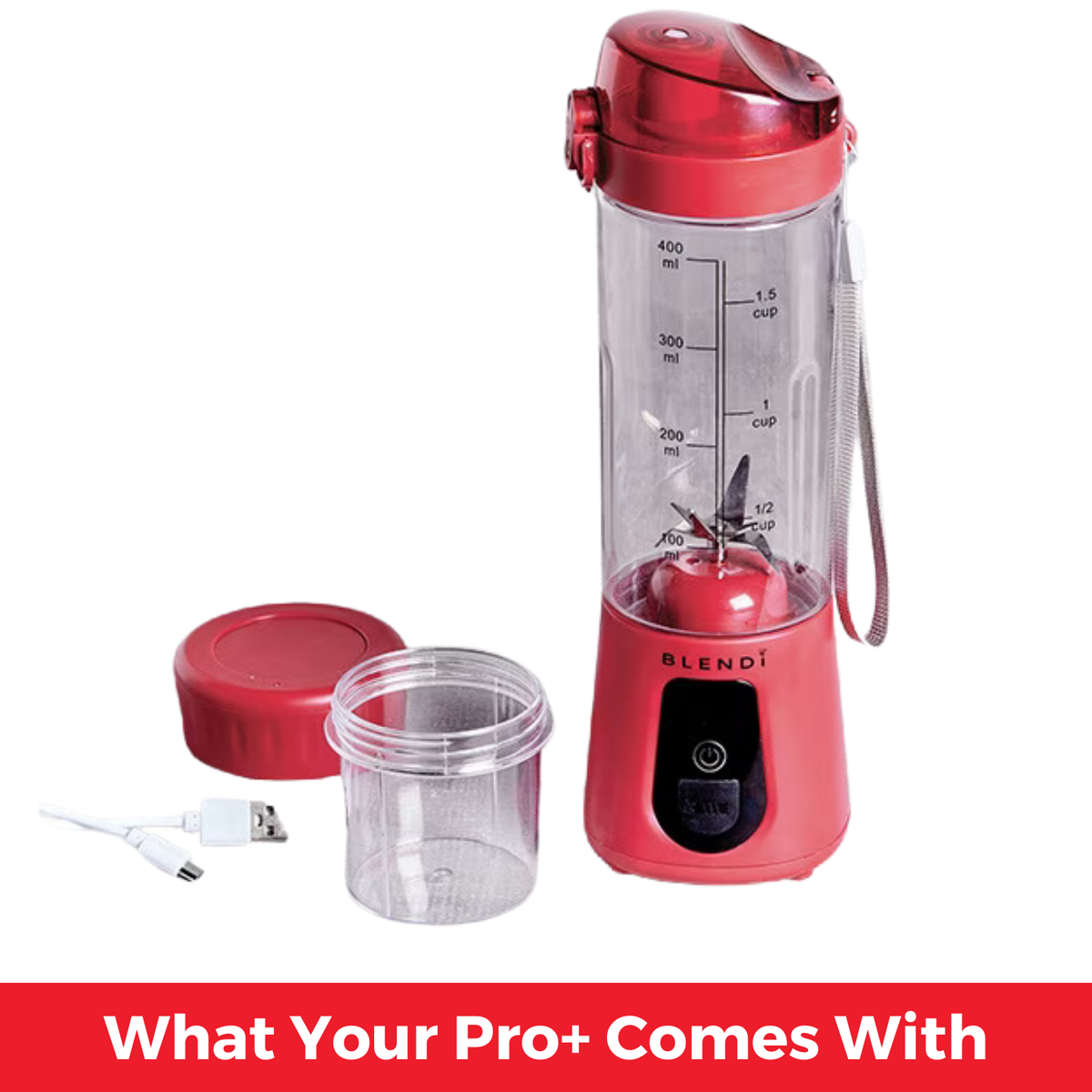 USA Pro+ Ice Crushing Portable Blender - Goody
