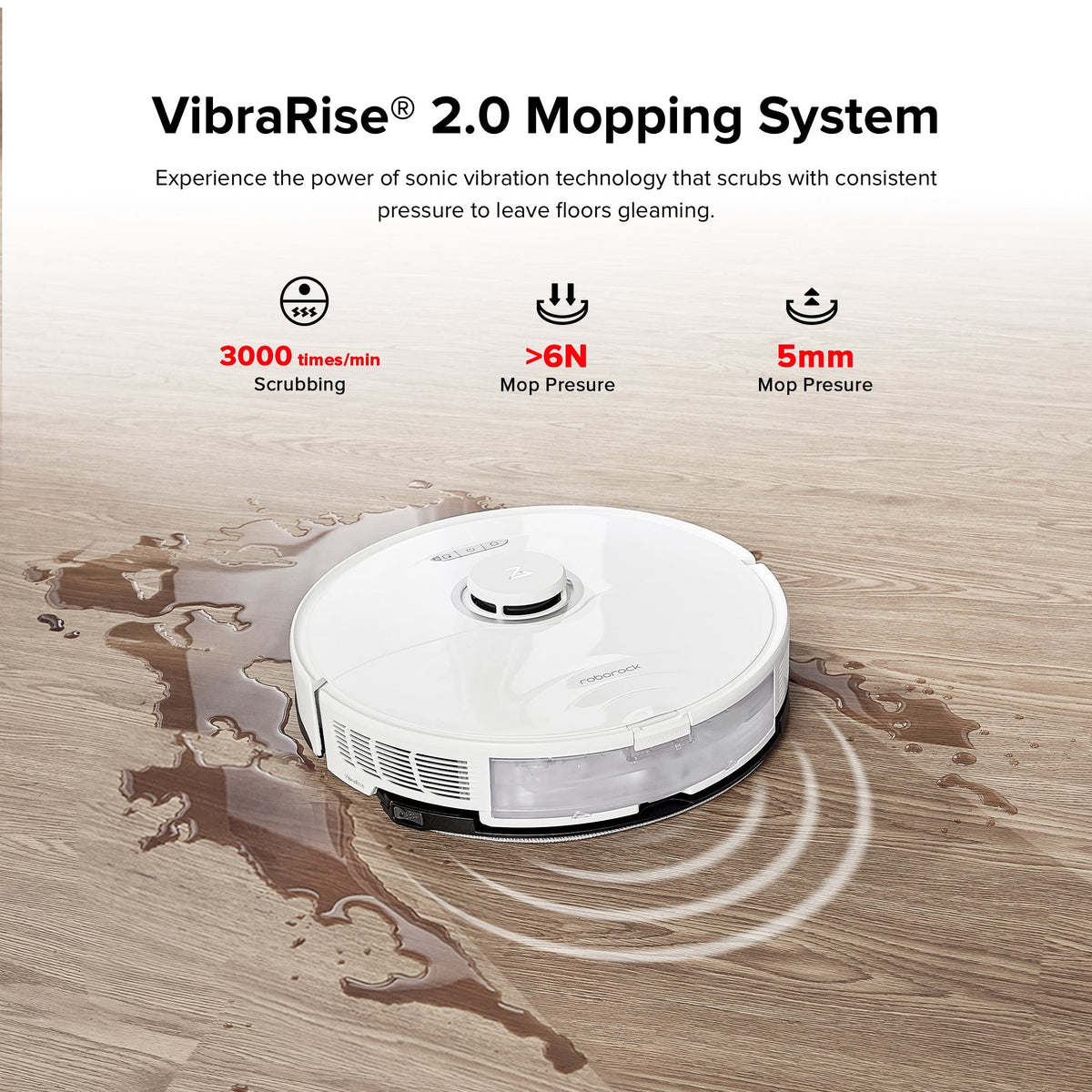 【Certified Refurbished 90% New】Roborock S8+ Robot Vacuum Cleaner