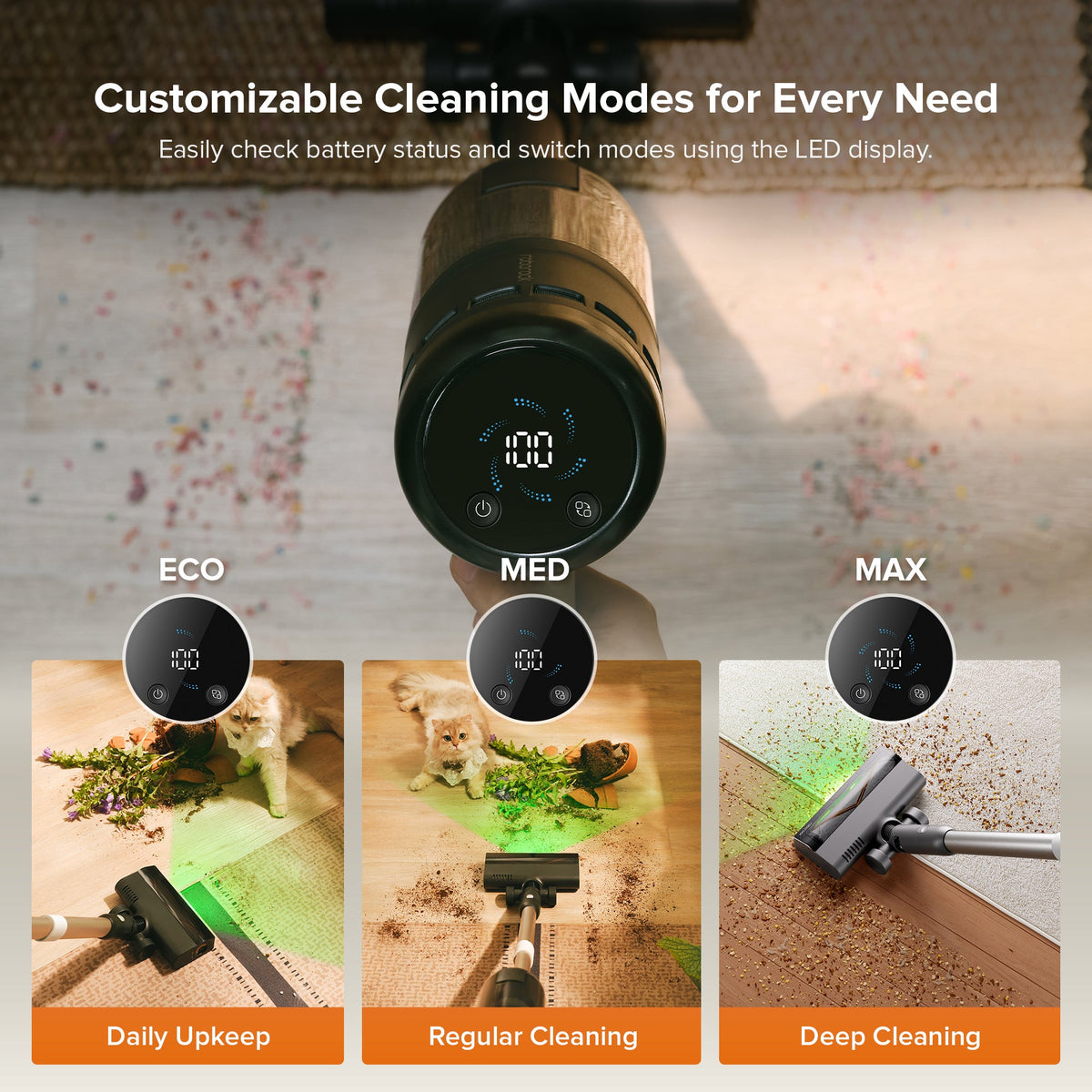 Roborock H60 Hub Pro Cordless Stick Vacuum Cleaner