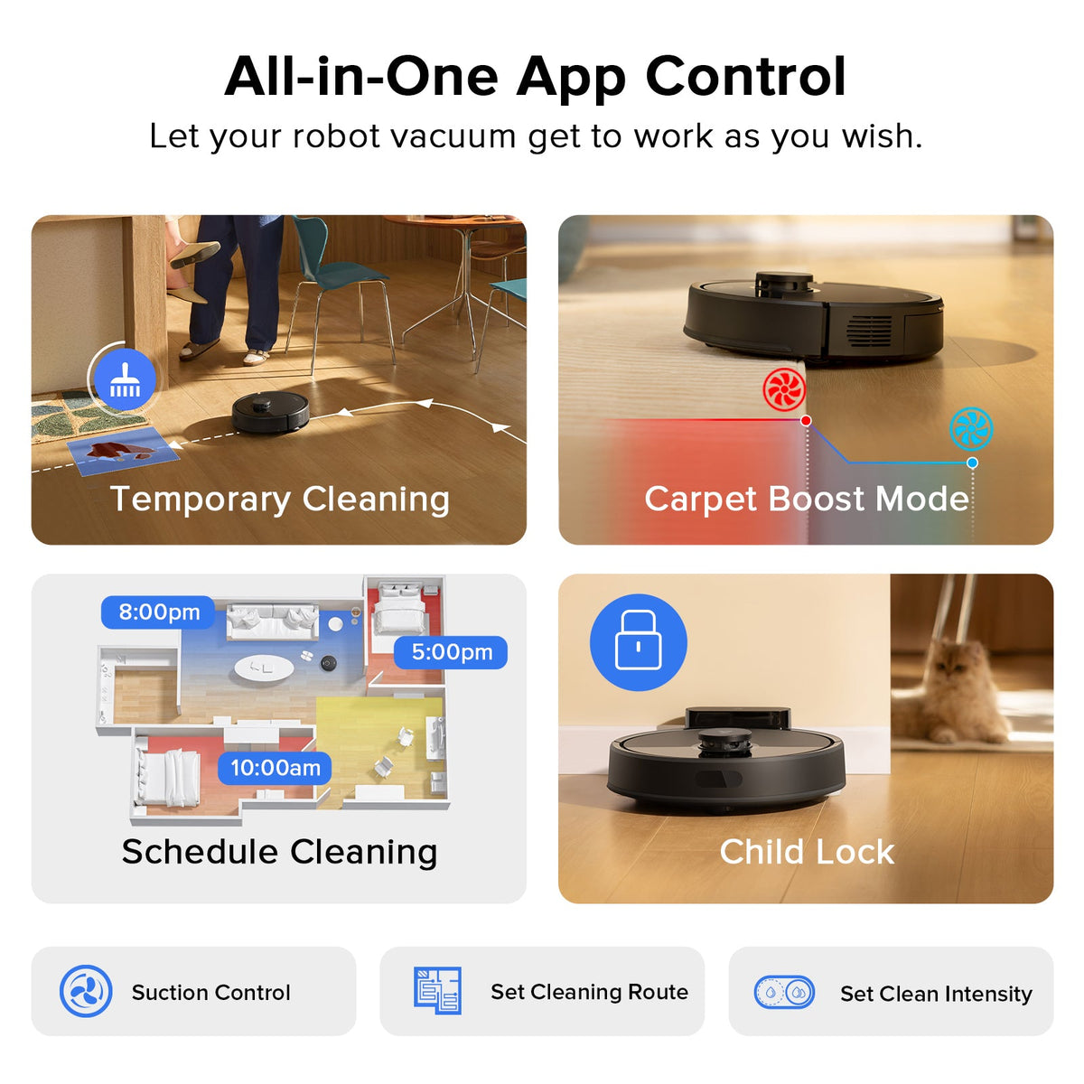 Roborock Q7 L5 Robot Vacuum and Mop with 8,000 Pa Power Suction