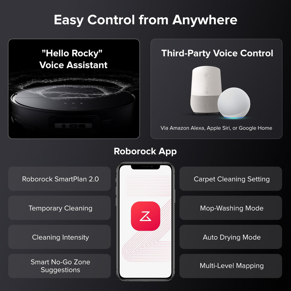 Roborock Saros 10 Robot Vacuum with Dual Anti-tangle System (Upgraded from S8 MaxV Ultra)