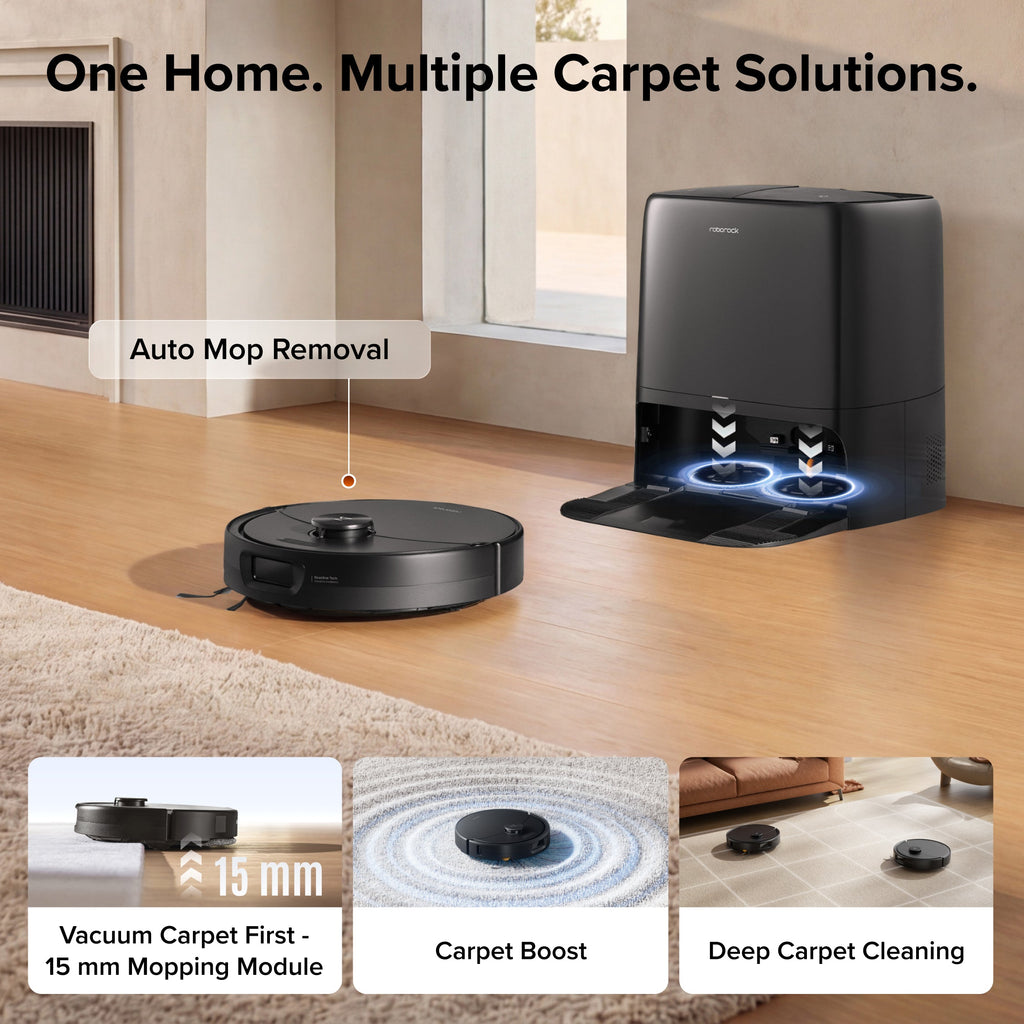 Roborock Qrevo 2 Pro Set Robot Vacuum with Auto Mop Removal