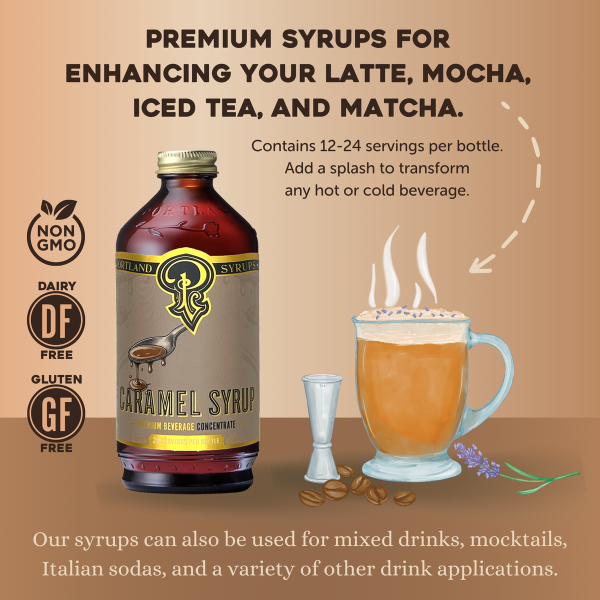 Portland Syrups Caramel Syrup