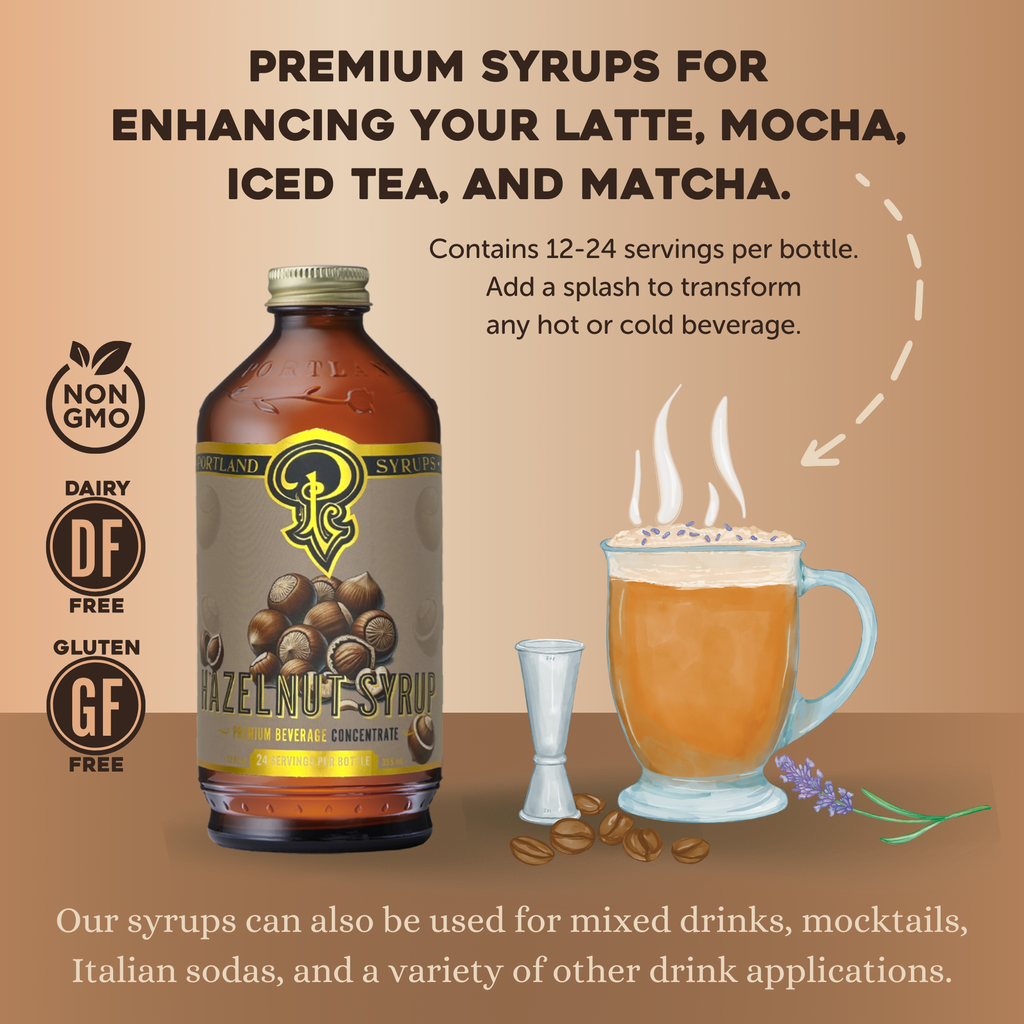 Portland Syrups Hazelnut Syrup