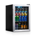 Newair® 90-Can Freestanding Stainless Steel Beverage Fridge -17"