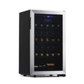 Newair® 33-Bottle 18.9" Stainless Steel Freestanding Wine Fridge