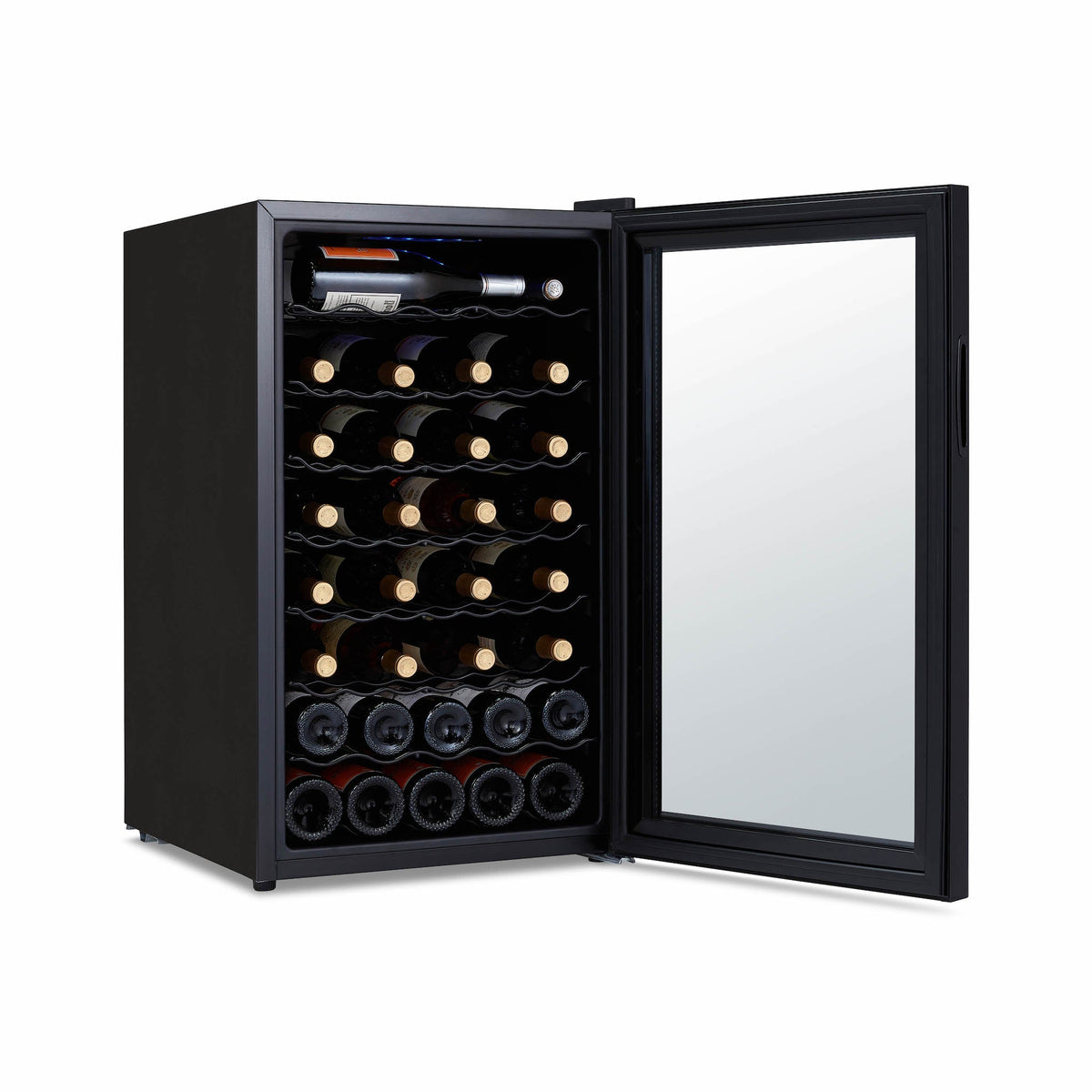 Newair® 51-Bottle 19.5" Black Freestanding Wine Fridge