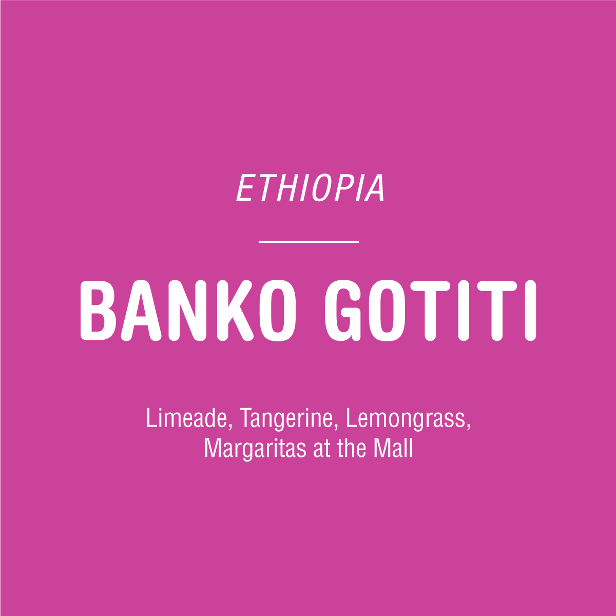 Ethiopia Banko Gotiti