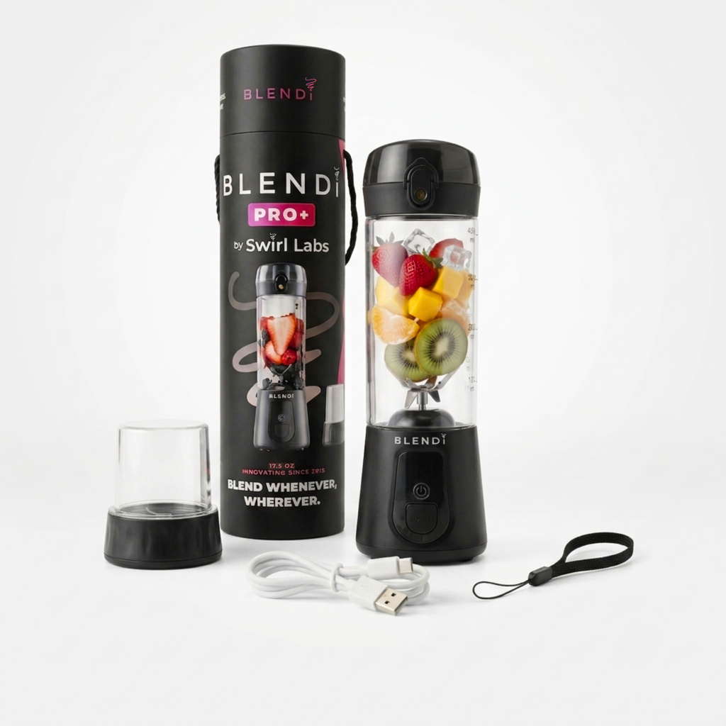 BLENDi Pro+ Portable Blender – 120W, 17oz, Crushes Ice, USB-C Rechargeable