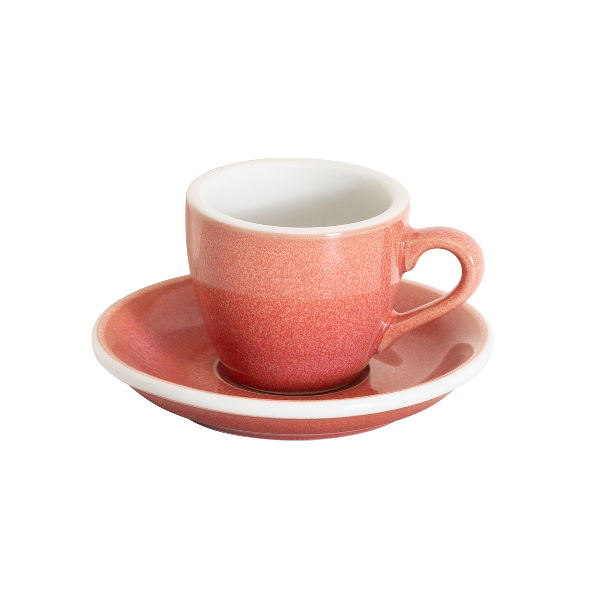 2.5 oz Egg Espresso Cup and Saucer - Potters Colors