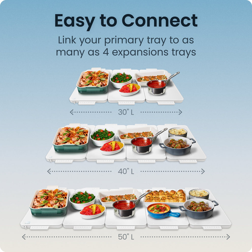 Everything Warmer™ Expanding Warming Tray, One Expansion Tray (Primary Tray Sold Separately)