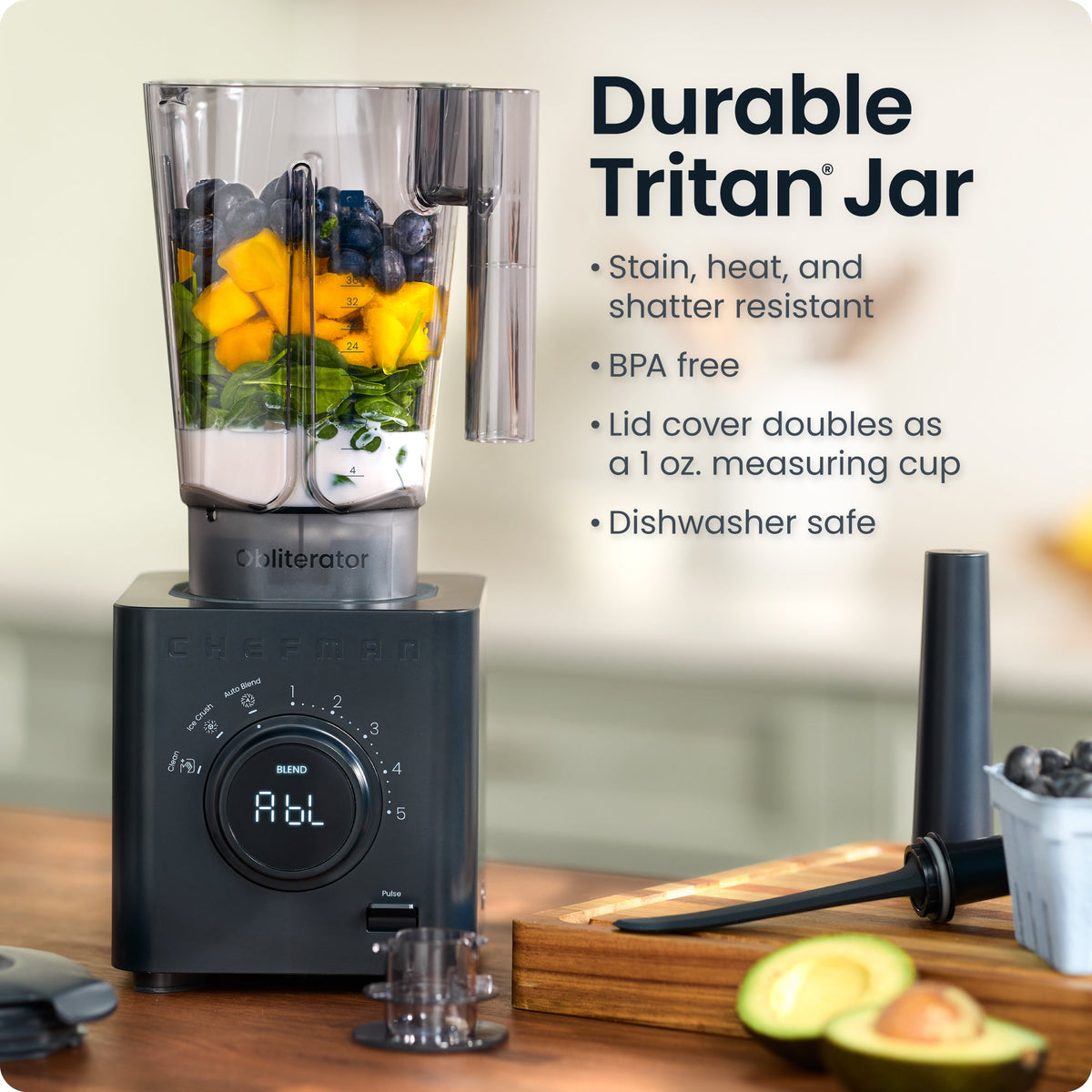 Obliterator® 48 oz Power Blender - Midnight