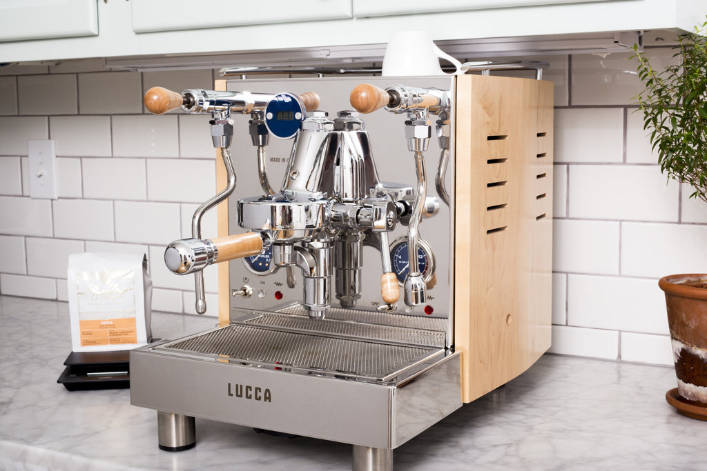 Style 7 Wood Spouted Portafilter