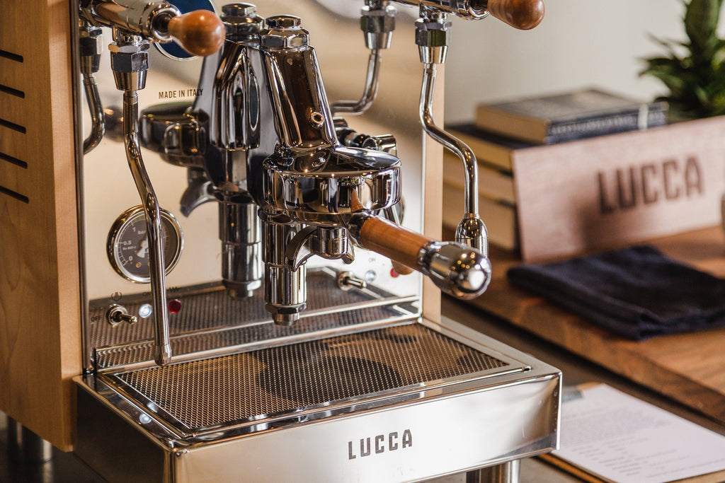 Style 7 Wood Spouted Portafilter