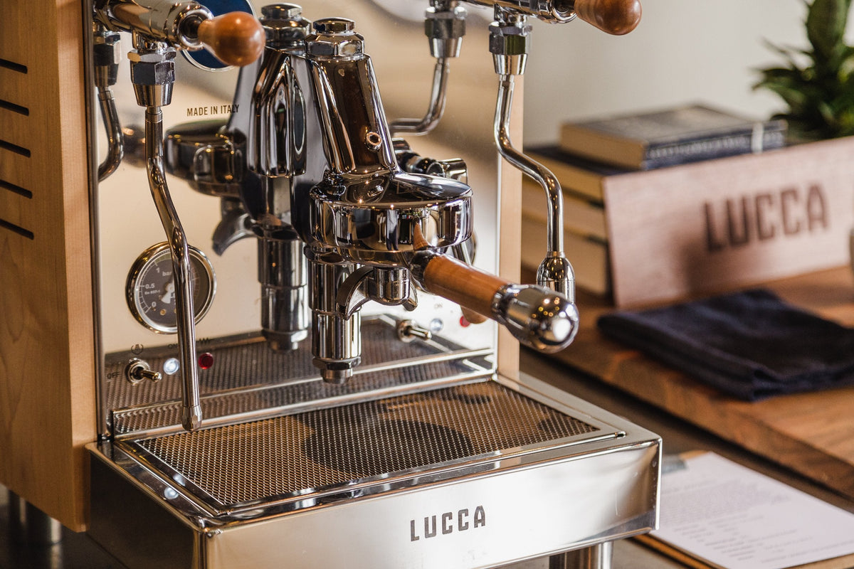 Style 7 Wood Spouted Portafilter