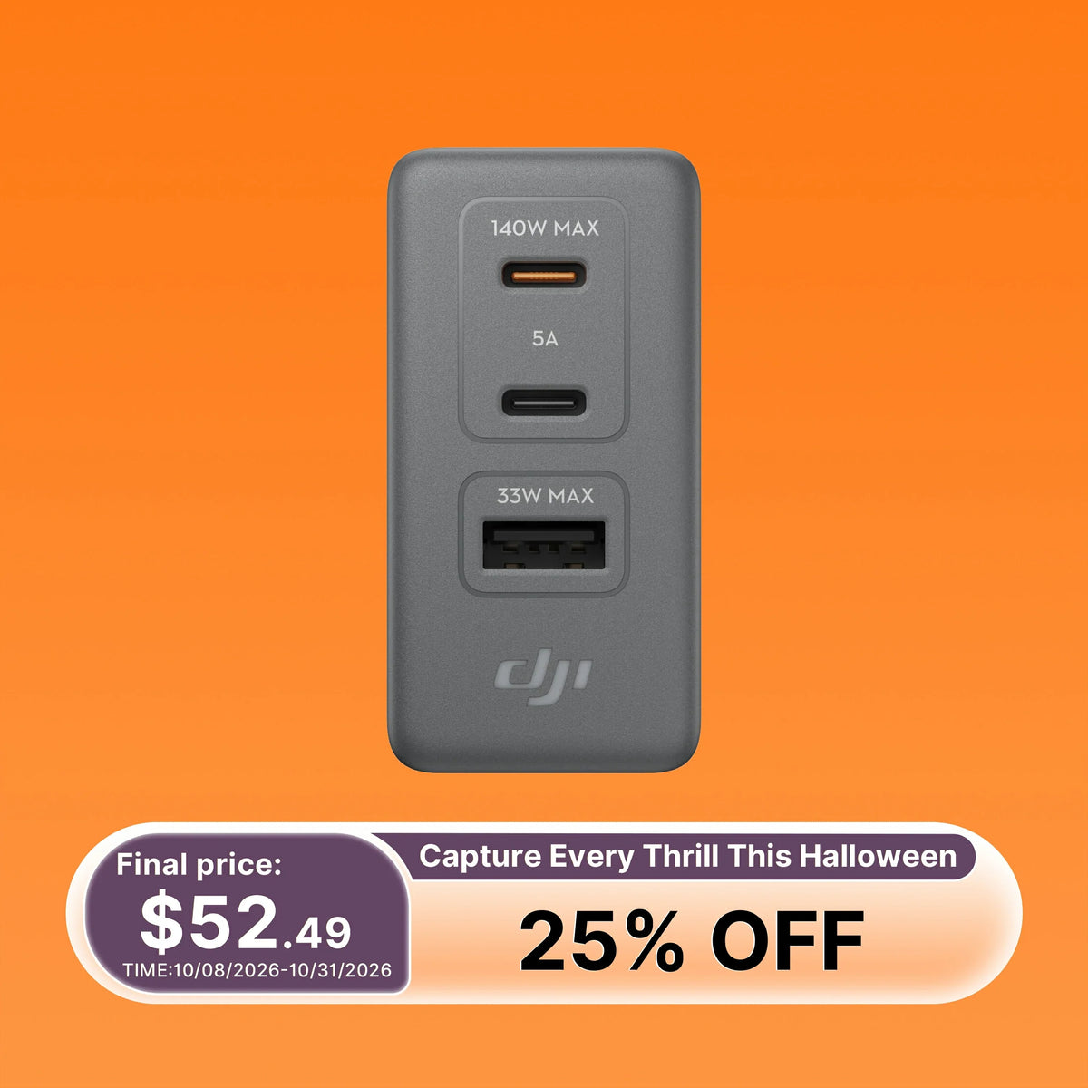 DJI Power 140W GaN Charger
